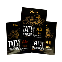 Трансферная бумага для тату NOIR A5 Universal (ручной и машинный перевод)
