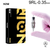Тату картридж Noir Round Liner 9 - 0,35 мм Long Taper