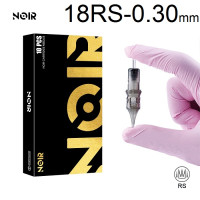 Тату картридж Noir Round Shader 18 - 0,30 мм Long Taper