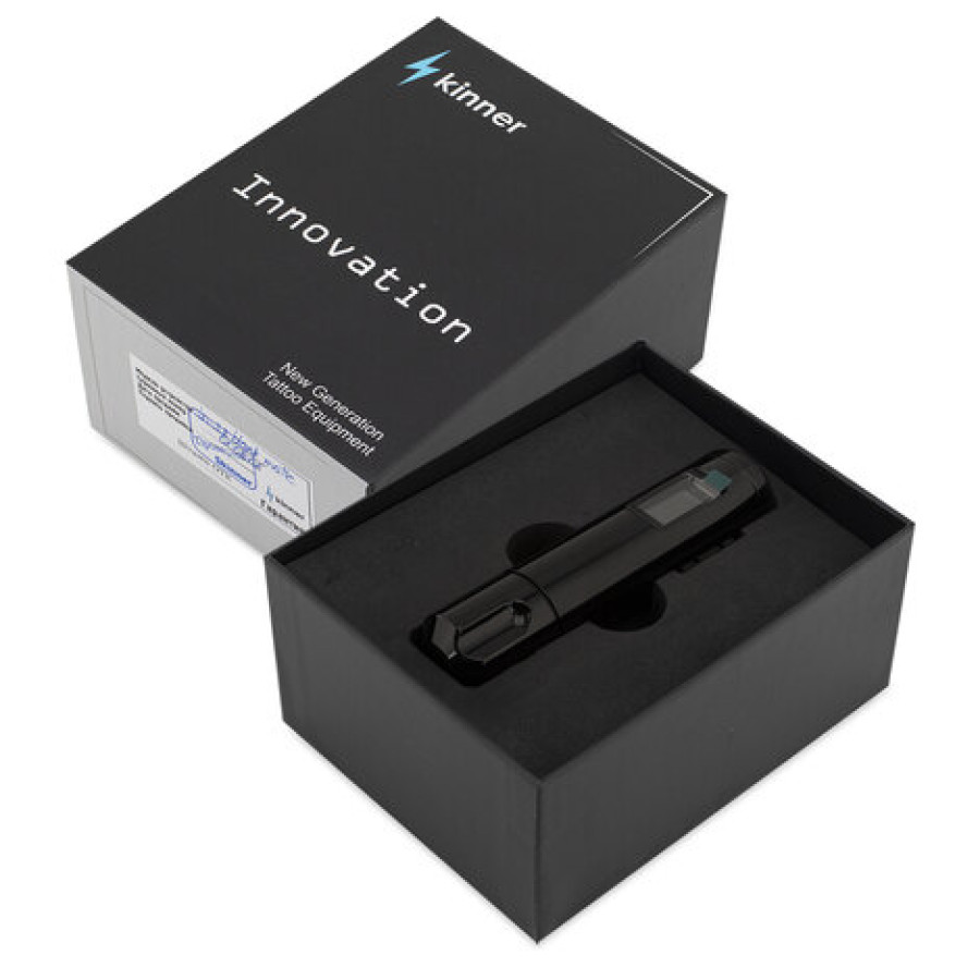 Беспроводная тату машинка Skinner Innovation (Black Glossy) - 3.8 мм