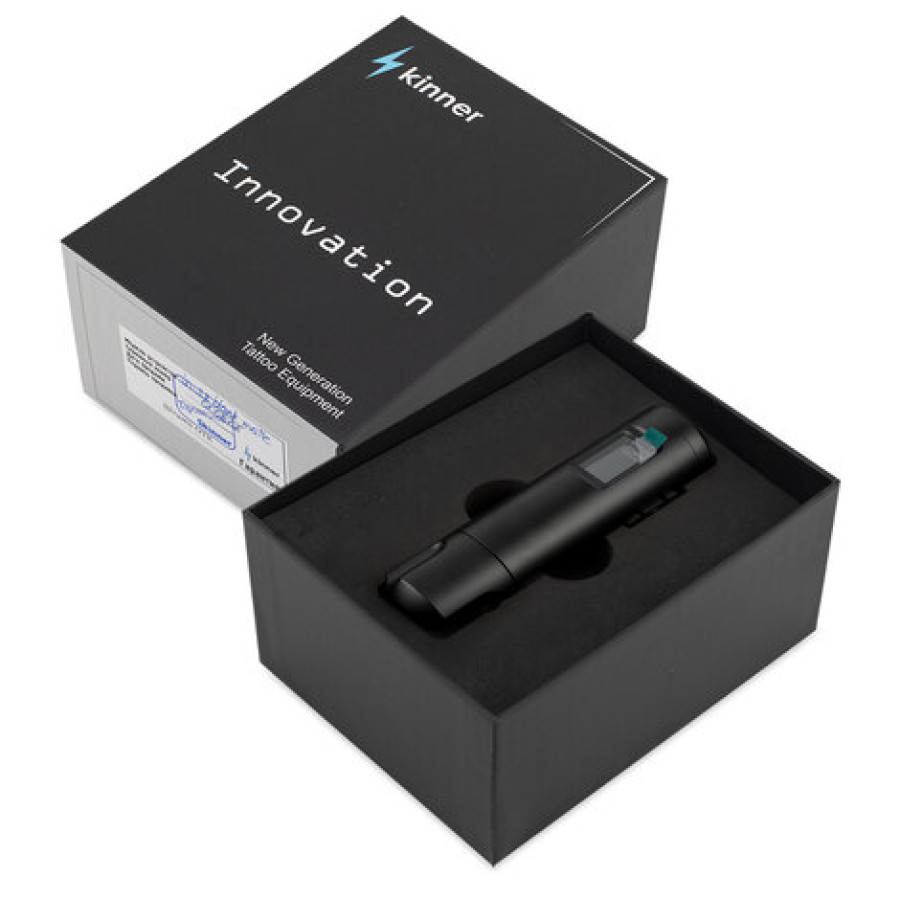 Беспроводная тату машинка Skinner Innovation (Black Matte) - 4.5 мм