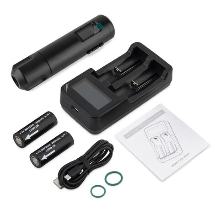 Беспроводная тату машинка Skinner Innovation (Black Matte) - 4.5 мм