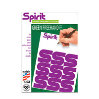 Трансферная тату бумага USA Spirit Green FreeHand A4 для ручного перевода (1 шт.) Original 
