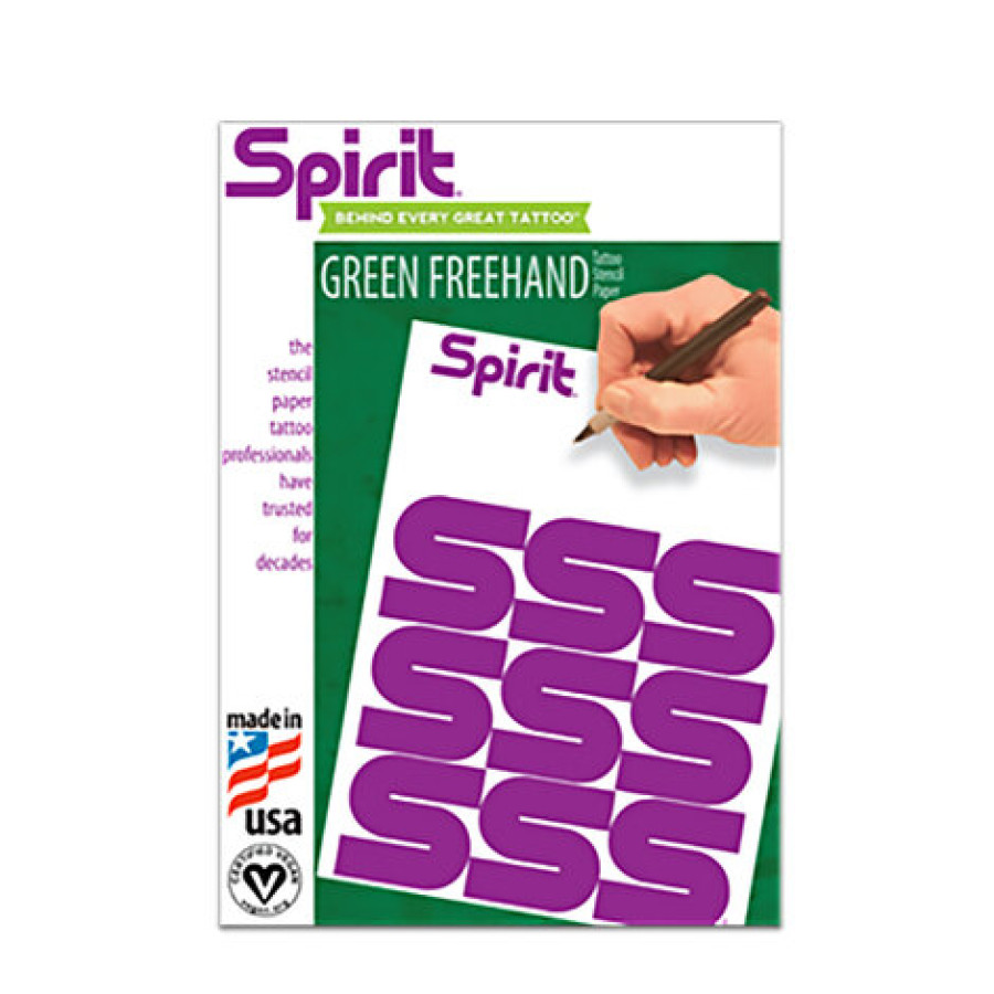 USA Spirit Green FreeHand A4