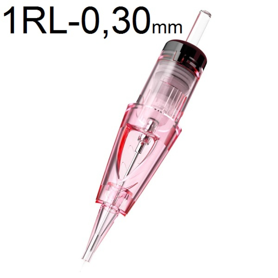 Тату картридж WJX PMU Round Liner 1 - 0,30  мм (1 шт.) Long Taper