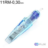 Тату картридж WJX Round Magnum 11 - 0,30 мм  Long Taper