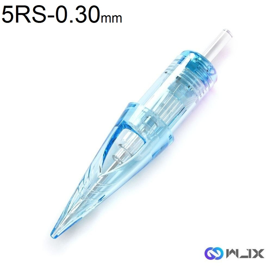 Тату картридж WJX Round Shader 5 - 0,30 мм  Long Taper