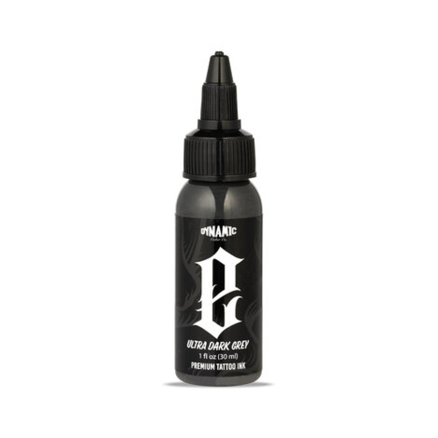 Тату краска Dynamic Colors Smoke Opaque Greys Set (5 пигментов)