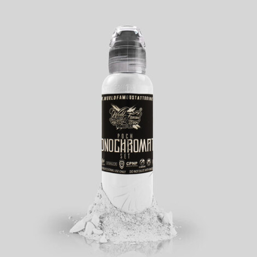 Краска World Famous Tattoo Ink Poch's Monochromatic Set (6 пигментов)