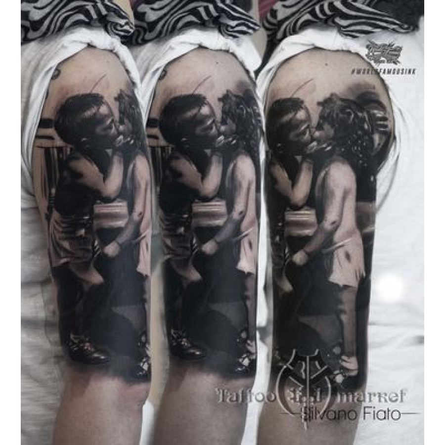 Краска World Famous Tattoo Ink Silvano Fiato Black Wash Set (6 пигментов)