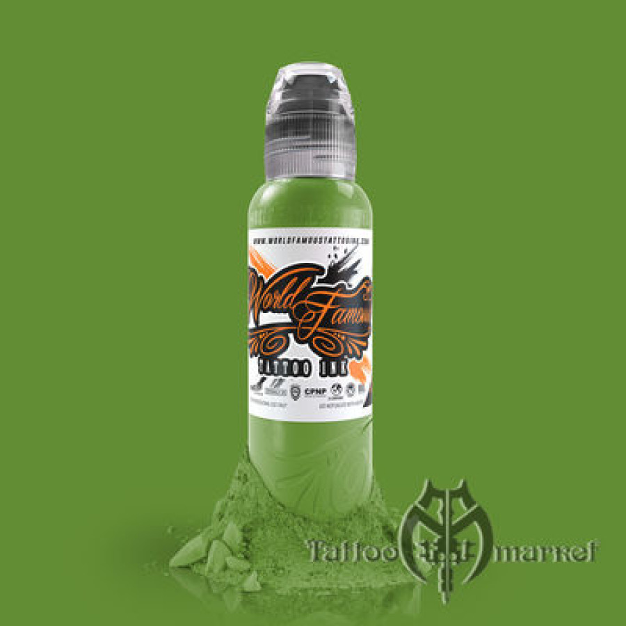 Краска World Famous Tattoo Ink Iceland Green
