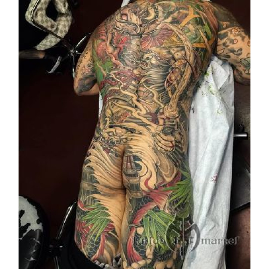 Краска World Famous Tattoo Ink Master Mike Asian Tattoo Set (16 пигментов)