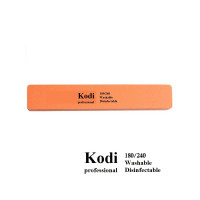 Пилка-баф Kodi Professional 180/240 оранжевая квадрат