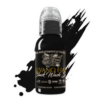 Краска World Famous Tattoo Ink Silvano Fiato - Extreme Black