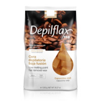 Depilflax, Горячий воск в брикетах, капучино, 1 кг
