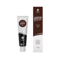 Innovator Cosmetics, Краска для ресниц и бровей Bronsun №4, каштан, 15 мл