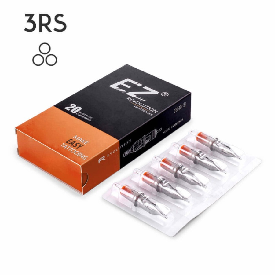 Тату картридж EZ Revolution Round Shader 3 (1 шт.)