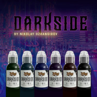 Краска World Famous Tattoo Ink Nikolay Dzhangirov Darkside Limitless Set (6 пигментов)