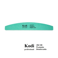 Пилка-баф Kodi Professional 150/150 зелёная полумесяц