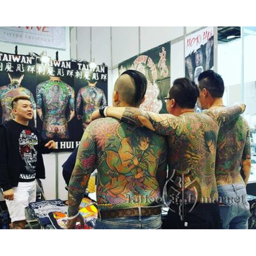 Краска World Famous Tattoo Ink Hori Hui Taiwanese Ink Set (16 пигментов)