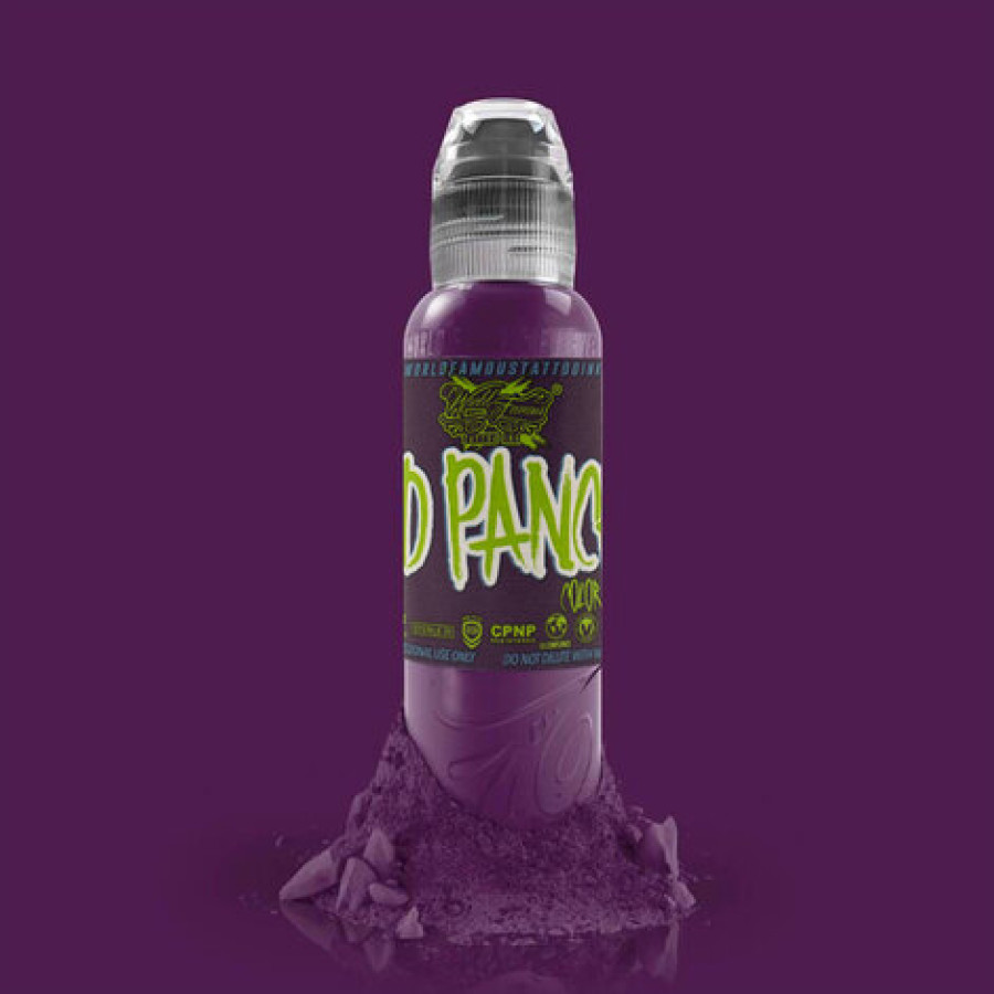 Краска World Famous Tattoo Ink A.D. Pancho ProTeam Colorset (16 пигментов)