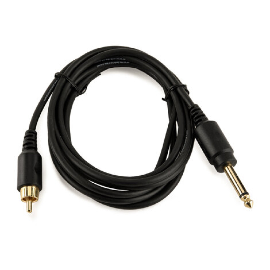 InkJecta RCA Cable in Black 2.5м