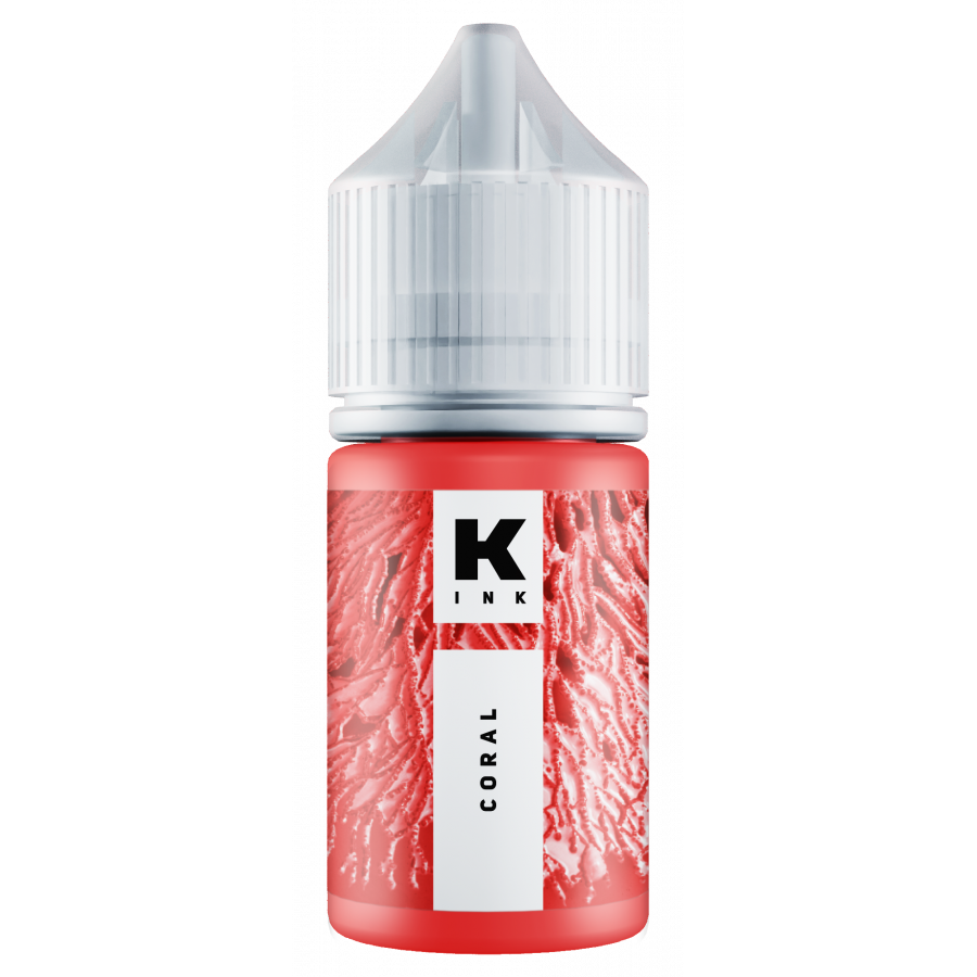 Тату краска ink - Коралловый - 30 мл