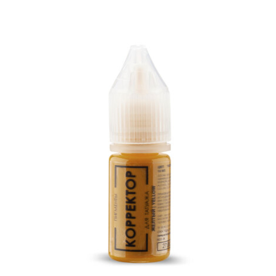 Пигмент БРОВИ Корректор желтый / Yellow