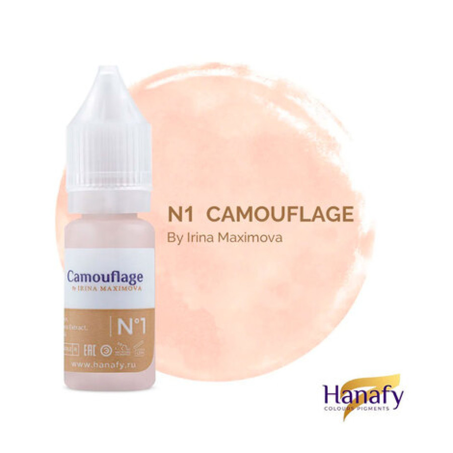 Пигмент Hanafy Colours Pigments №1 Camouflage by Irina Maximova