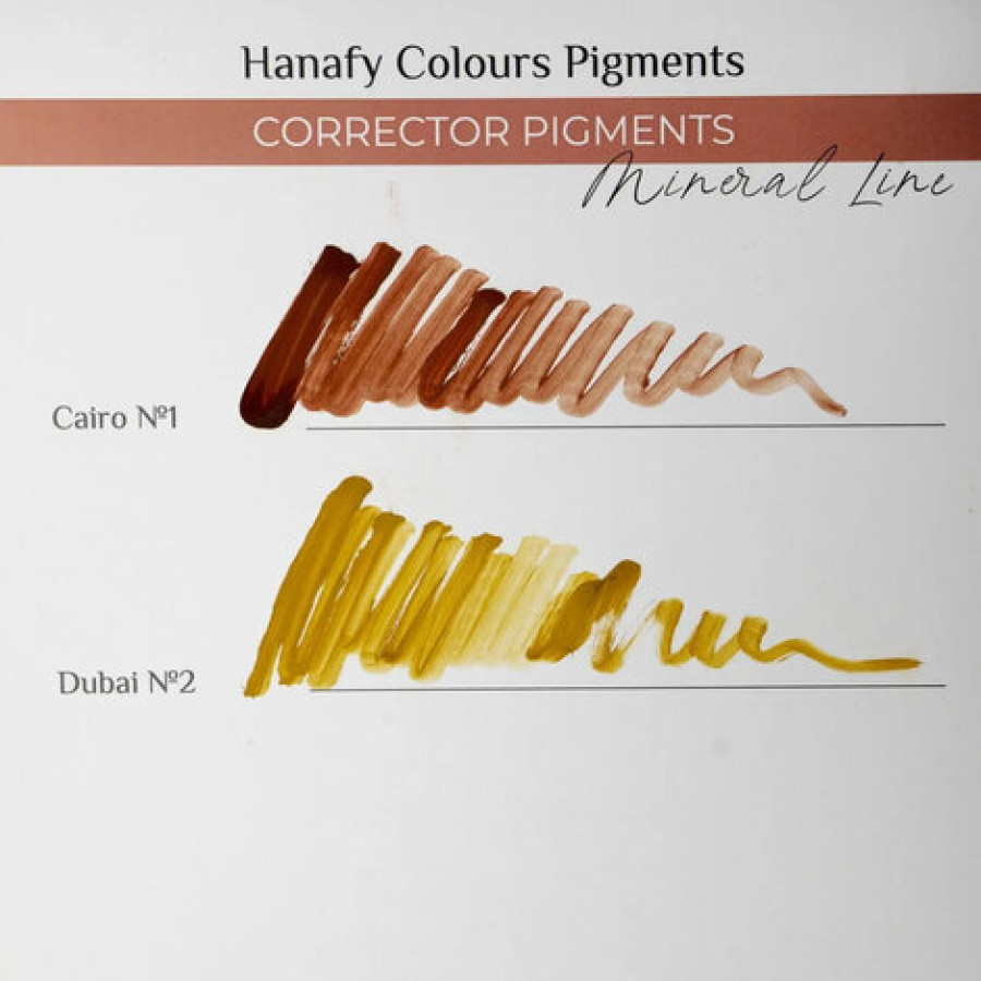 Пигмент Hanafy Colours Pigments Mineral Line №2 - Dubai (Corrector)