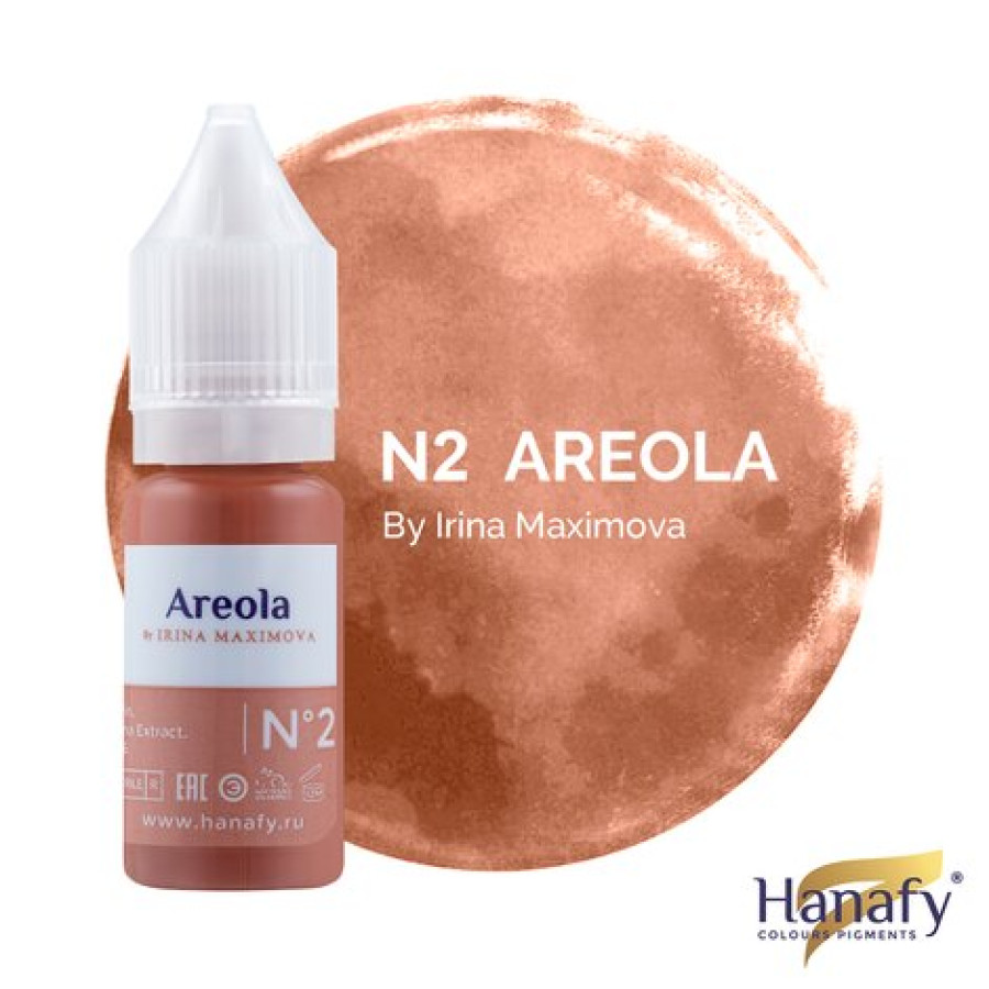 Пигмент Hanafy Colours Pigments №2 Areola by Irina Maximova