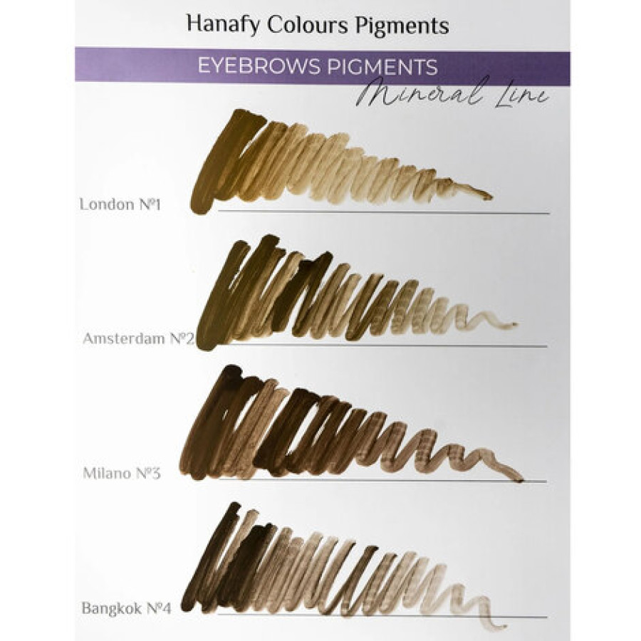 Пигмент Hanafy Colours Pigments Mineral Line №3 - Milano