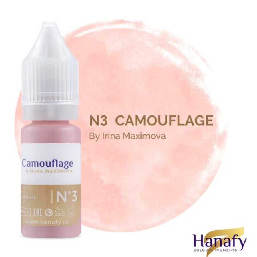 Пигмент Hanafy Colours Pigments №3 Camouflage by Irina Maximova