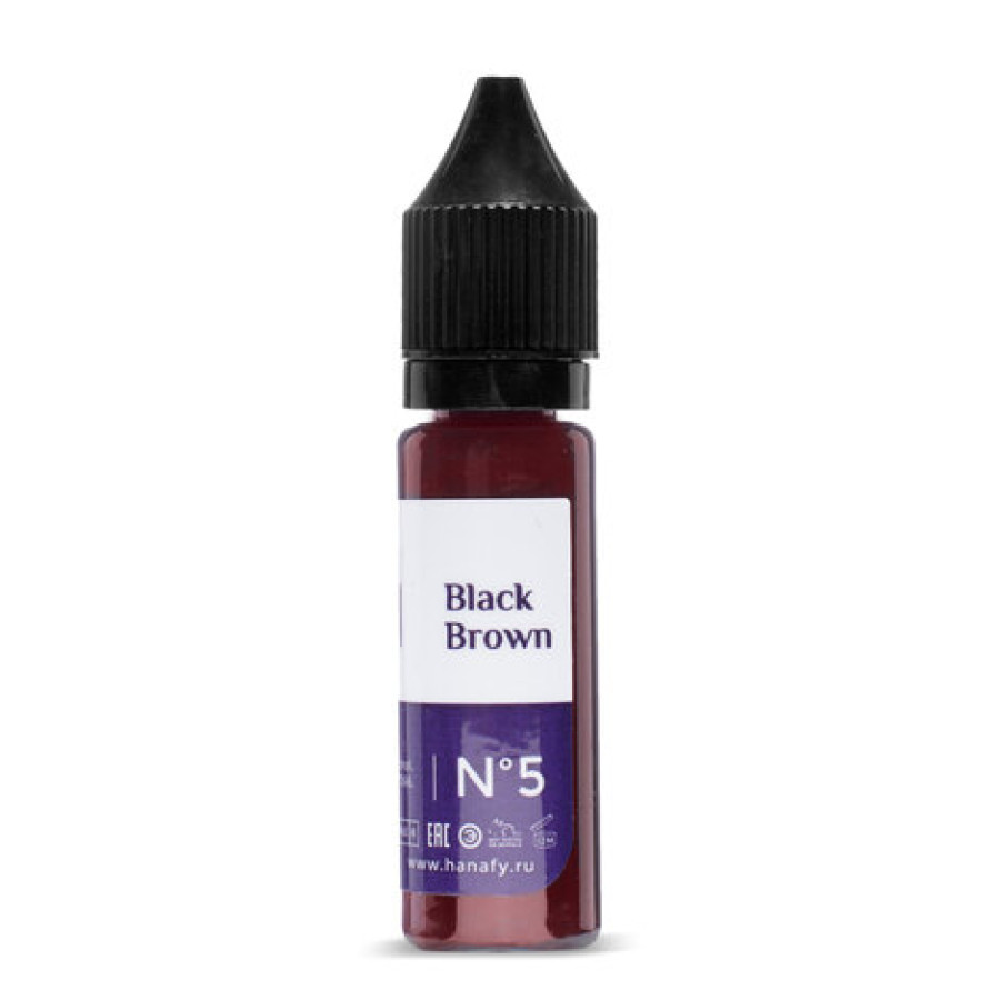 Пигмент Hanafy Colours Pigments №5 - Black Brown