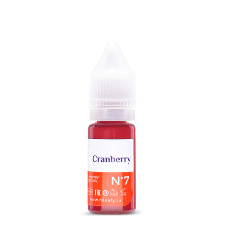 Пигмент Hanafy Colours Pigments № 7 - Cranberry