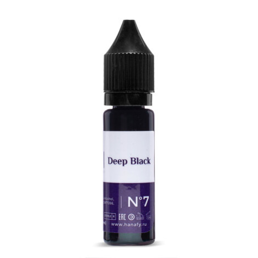 Пигмент Hanafy Colours Pigments № 7 - Deep Black