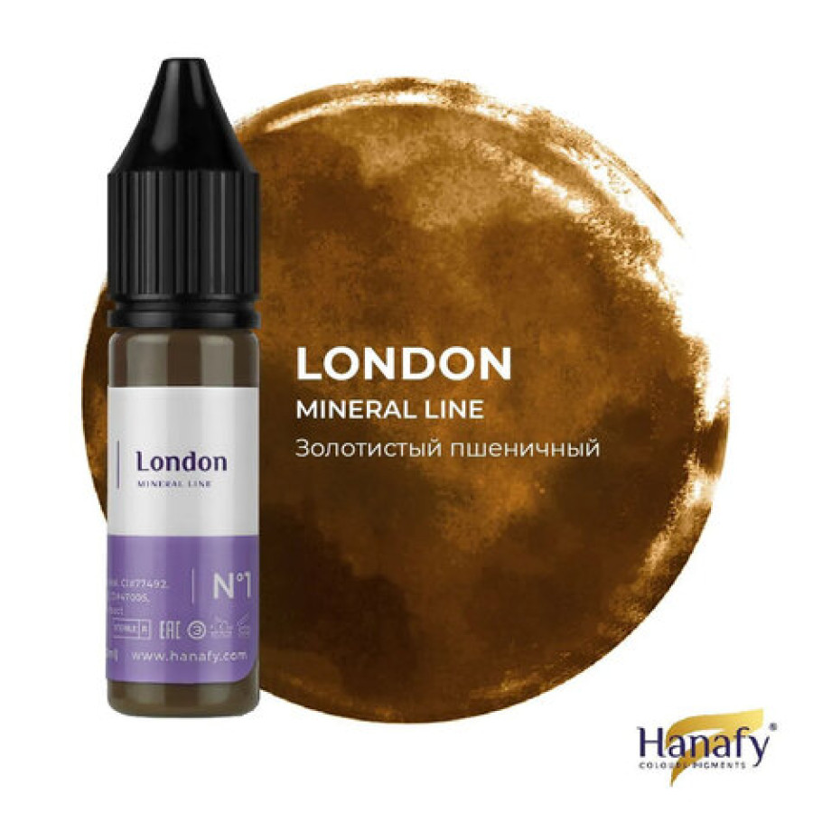 Пигмент Hanafy Colours Pigments Mineral Line №1 - London