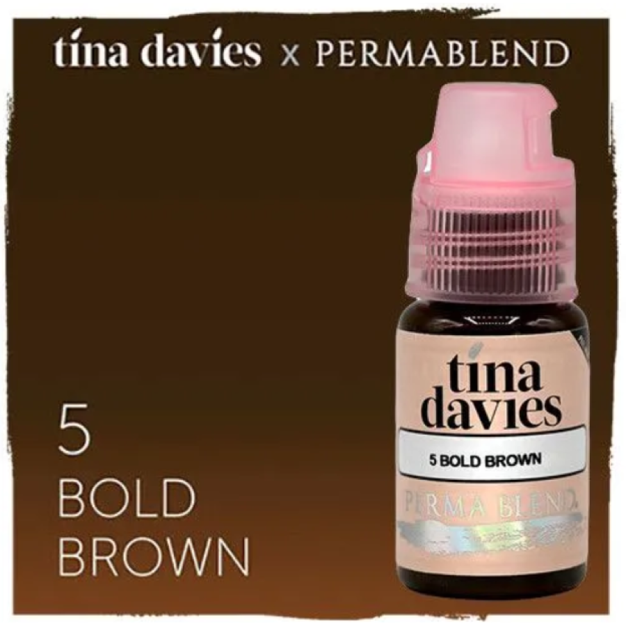 Пигмент Perma Blend Tina Davies 'I Love INK' 5 Bold Brown