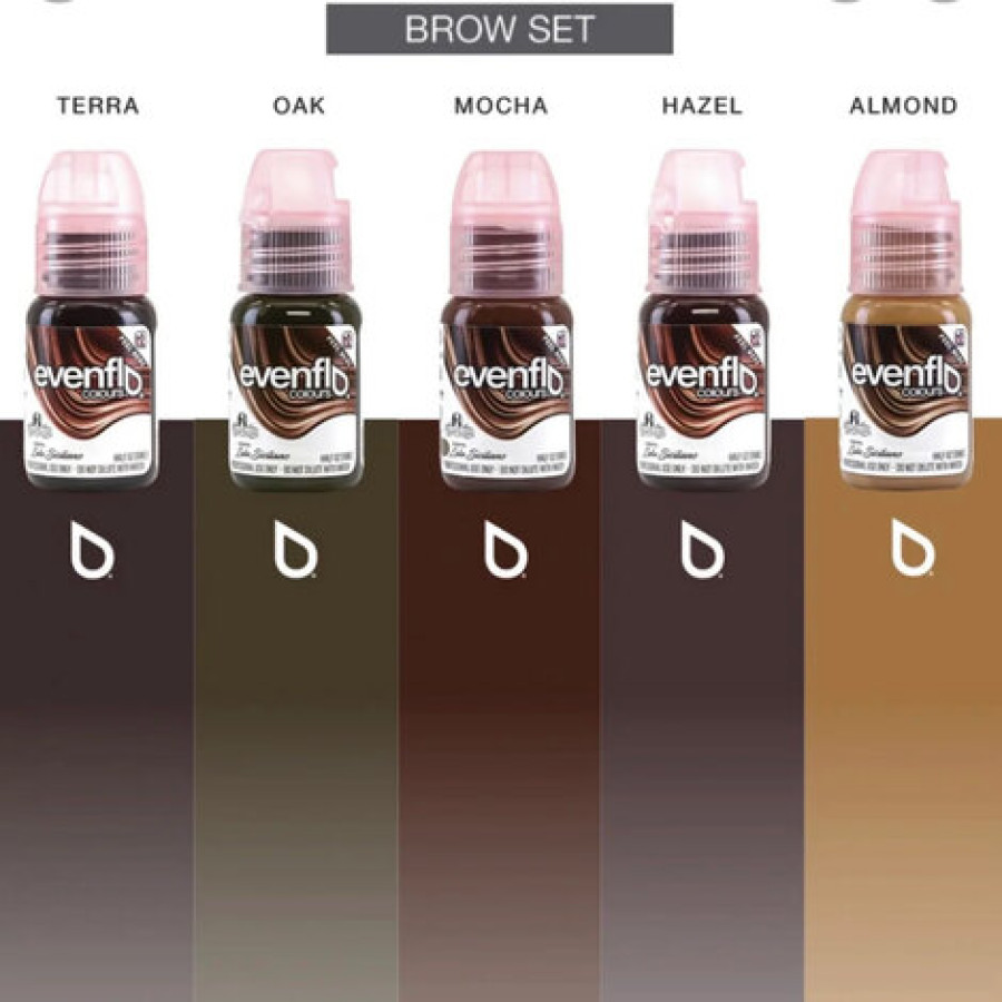 Пигмент Perma Blend Evenflo Brow Set 5 шт