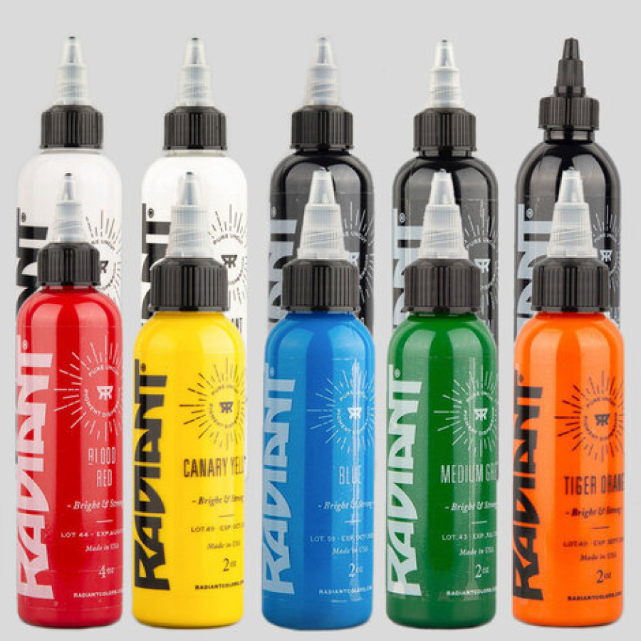 Тату краска Radiant Colors 101 Color Set