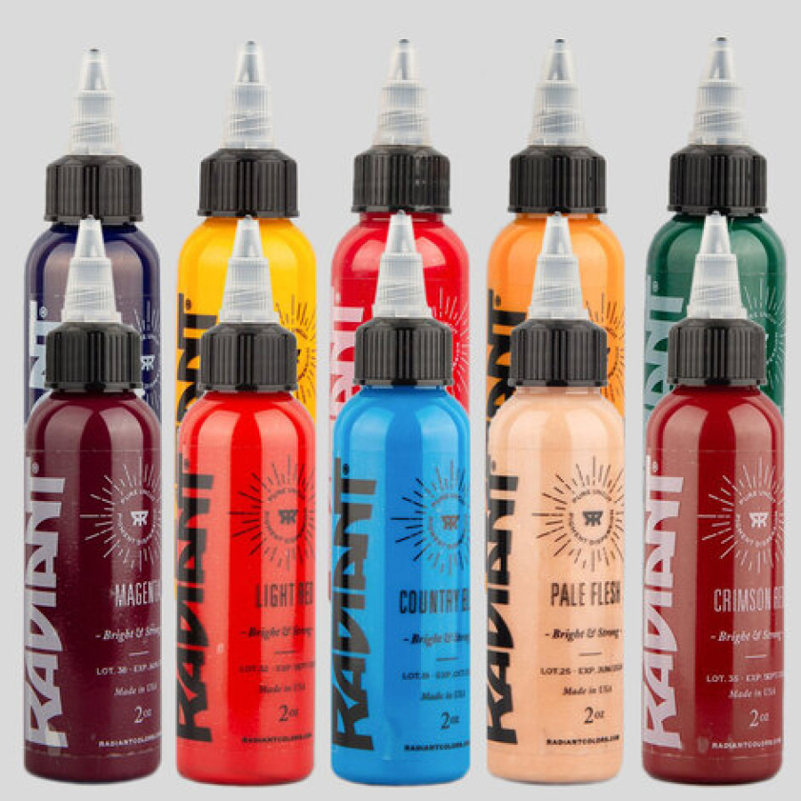 Тату краска Radiant Colors 101 Color Set