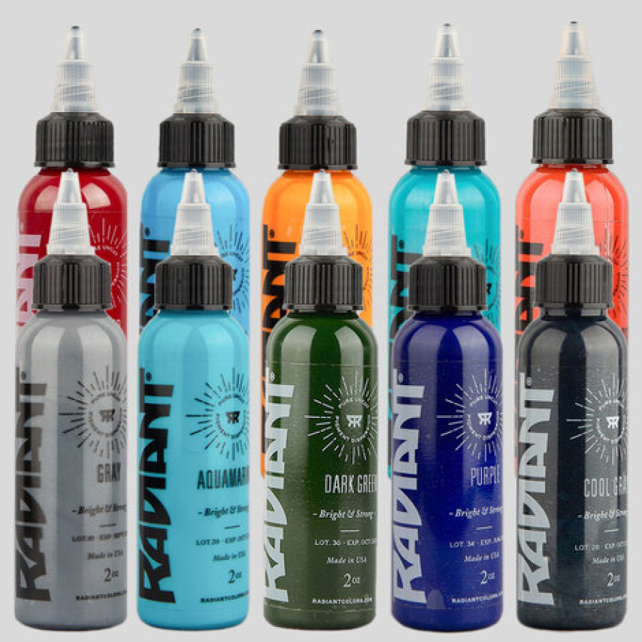 Тату краска Radiant Colors 101 Color Set