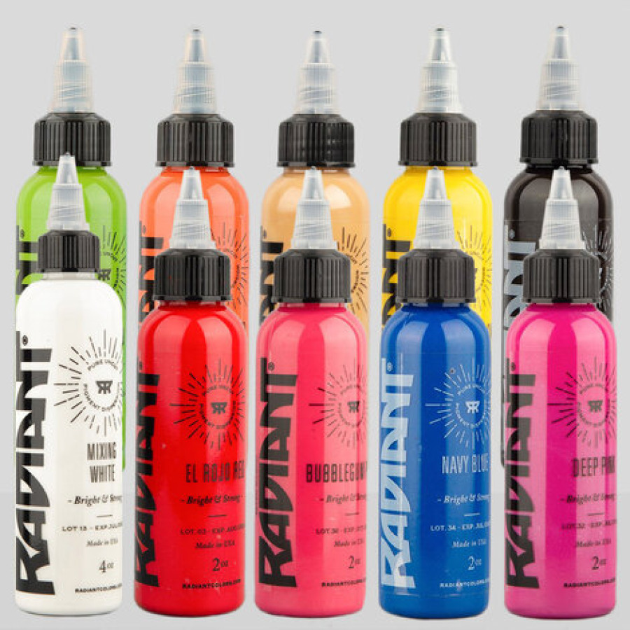 Тату краска Radiant Colors 101 Color Set