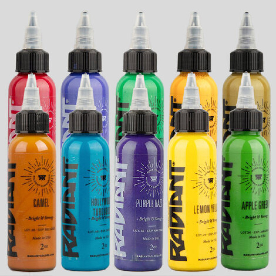 Тату краска Radiant Colors 101 Color Set