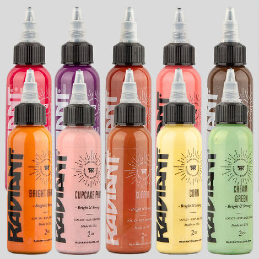 Тату краска Radiant Colors 101 Color Set