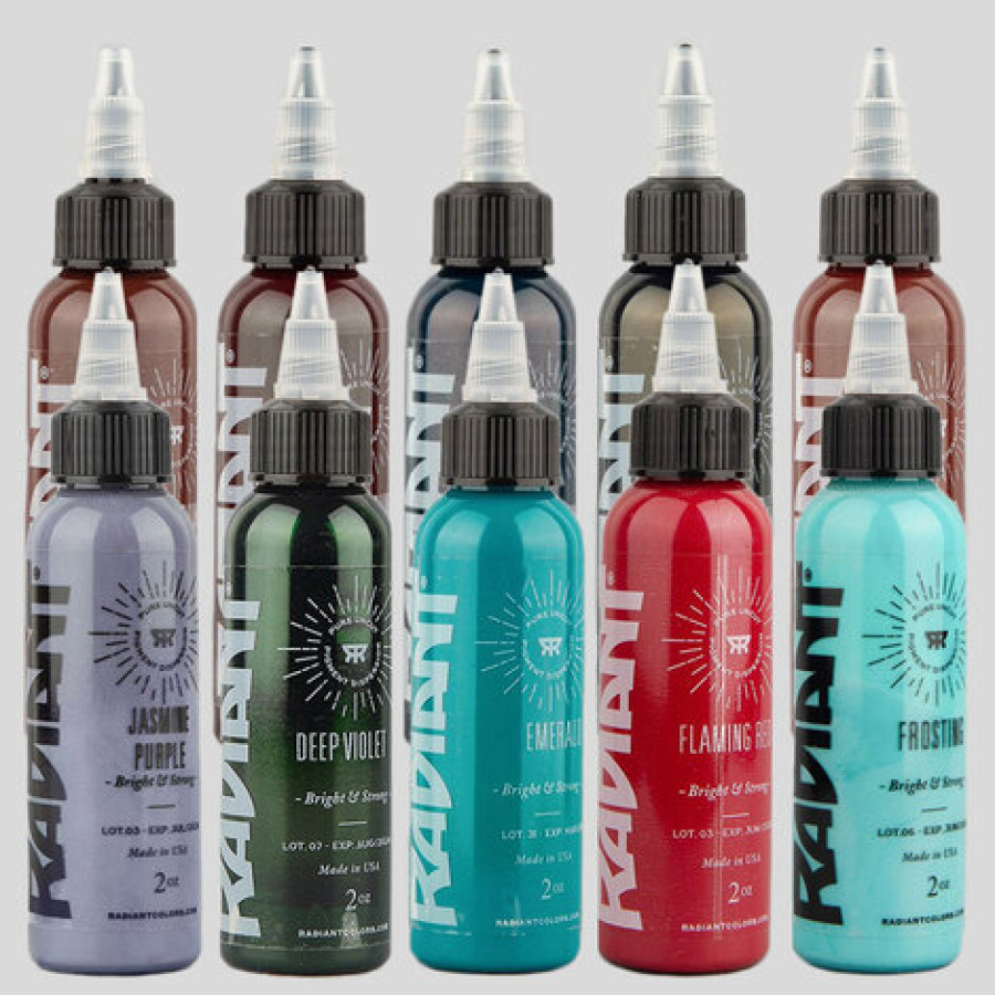 Тату краска Radiant Colors 101 Color Set