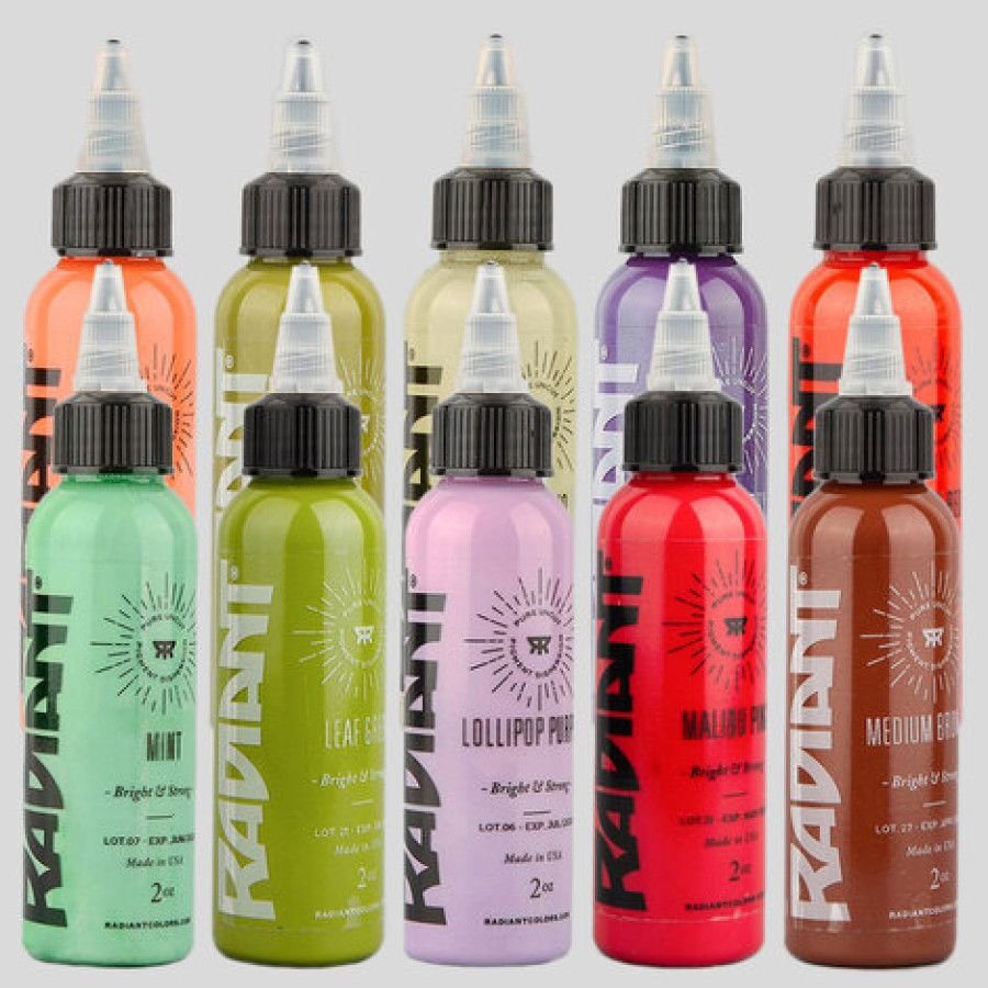 Тату краска Radiant Colors 101 Color Set