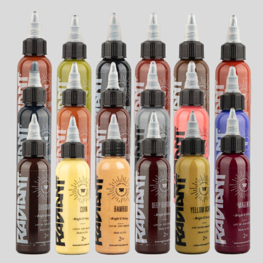 Тату краска Radiant Colors 18 Realism Set