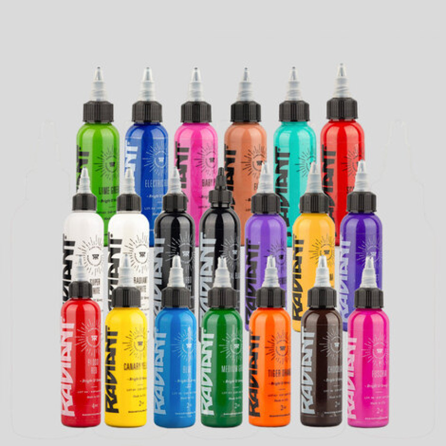 Тату краска Radiant Colors 20 Color Set