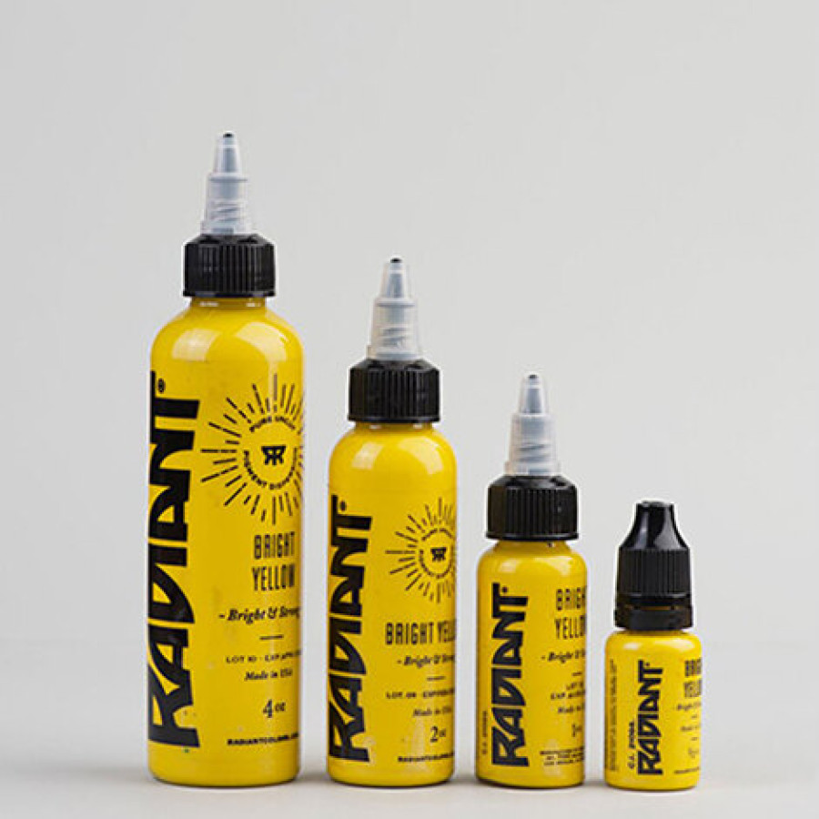 Тату краска Radiant Colors Bright Yellow